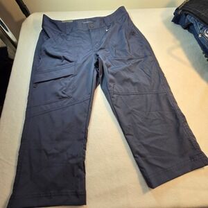 NWT Columbia Capri Pants Active Fit Omni Shield Water Repellent Womens Sz‎ 6 New